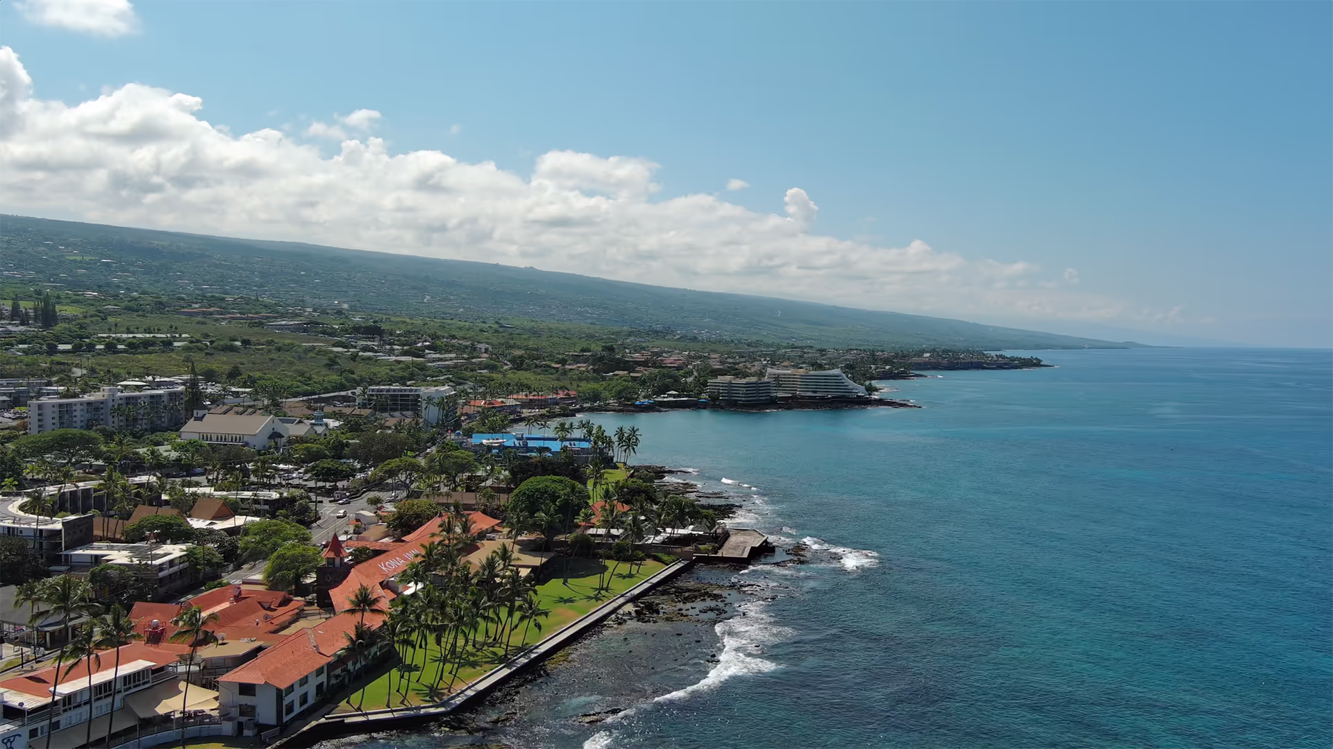 Kona coastline poster