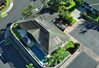 Aerial view of Kona property