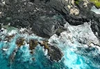 Aerial view of reef near Kona